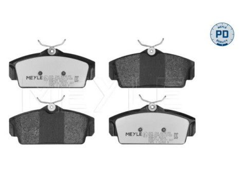 Brake Pad Set, disc brake MEYLE-PD Quality 025 234 6316/PD, Image 2