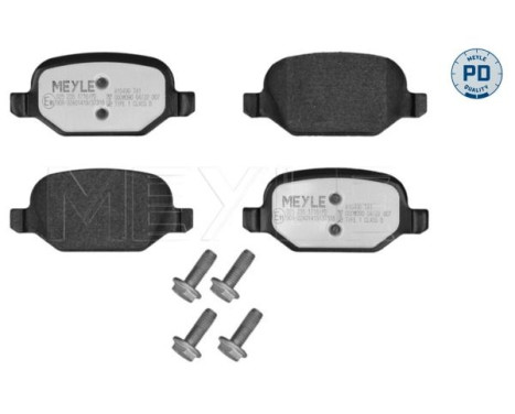 Brake Pad Set, disc brake MEYLE-PD Quality 025 235 1716/PD, Image 2