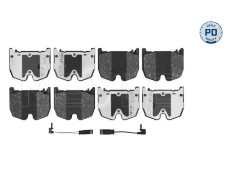 Brake Pad Set, disc brake MEYLE-PD Quality 025 235 4117/PD, Image 2