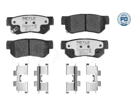 Brake Pad Set, disc brake MEYLE-PD Quality 025 235 4314/PD, Image 4