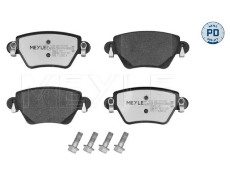 Brake Pad Set, disc brake MEYLE-PD Quality 025 235 5717/PD, Image 2