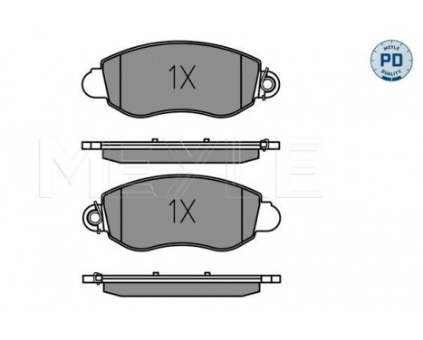 Brake Pad Set, disc brake MEYLE-PD Quality 025 235 7718/PD, Image 2