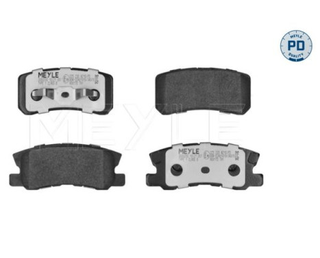 Brake Pad Set, disc brake MEYLE-PD Quality 025 235 8216/PD, Image 3