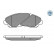 Brake Pad Set, disc brake MEYLE-PD Quality 025 235 8416/PD