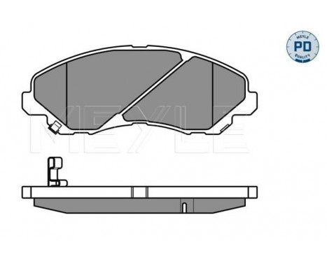 Brake Pad Set, disc brake MEYLE-PD Quality 025 235 8416/PD, Image 2