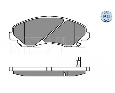 Brake Pad Set, disc brake MEYLE-PD Quality 025 235 8416/PD, Image 3