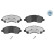 Brake Pad Set, disc brake MEYLE-PD Quality 025 235 8416/PD, Thumbnail 4