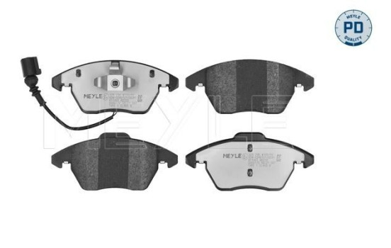 Brake Pad Set, disc brake MEYLE-PD Quality 025 235 8720/PD, Image 3