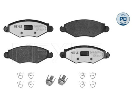 Brake Pad Set, disc brake MEYLE-PD Quality 025 235 9718/PD, Image 2