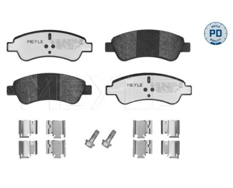 Brake Pad Set, disc brake MEYLE-PD Quality 025 235 9919/PD, Image 2