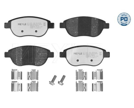 Brake Pad Set, disc brake MEYLE-PD Quality 025 236 0019/PD, Image 2