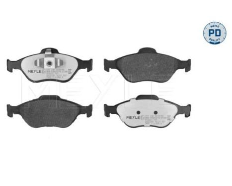 Brake Pad Set, disc brake MEYLE-PD Quality 025 236 0418/PD, Image 3