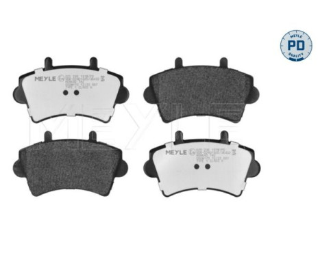 Brake Pad Set, disc brake MEYLE-PD Quality 025 236 1318/PD, Image 2