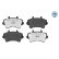 Brake Pad Set, disc brake MEYLE-PD Quality 025 236 1318/PD, Thumbnail 2