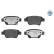 Brake Pad Set, disc brake MEYLE-PD Quality 025 236 2016/PD, Thumbnail 3