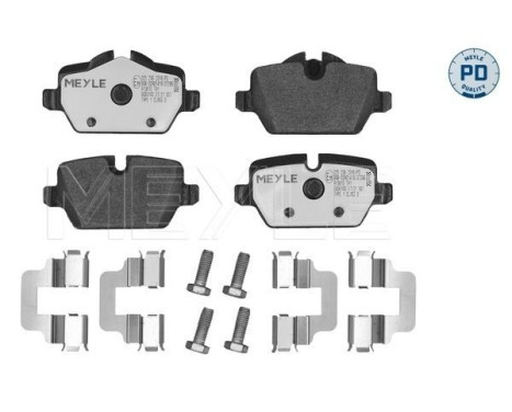 Brake Pad Set, disc brake MEYLE-PD Quality 025 236 2316/PD, Image 3