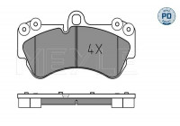 Brake Pad Set, disc brake MEYLE-PD Quality 025 236 9217/PD
