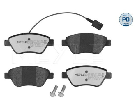 Brake Pad Set, disc brake MEYLE-PD Quality 025 237 0517/PD, Image 3