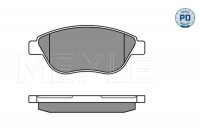 Brake Pad Set, disc brake MEYLE-PD Quality 025 237 0919/PD