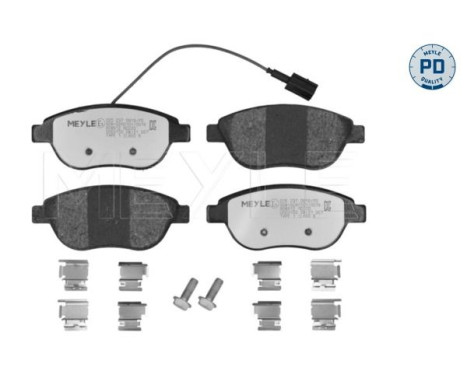 Brake Pad Set, disc brake MEYLE-PD Quality 025 237 0919/PD, Image 3