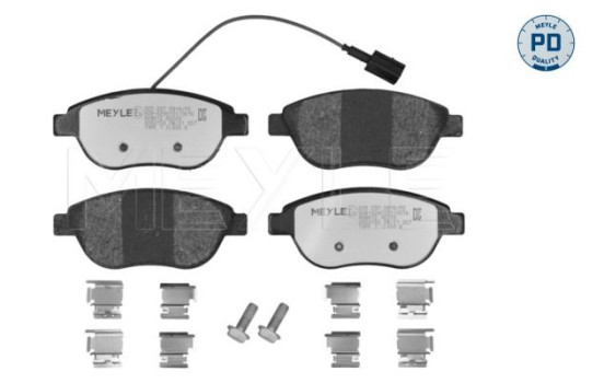 Brake Pad Set, disc brake MEYLE-PD Quality 025 237 0919/PD, Image 3