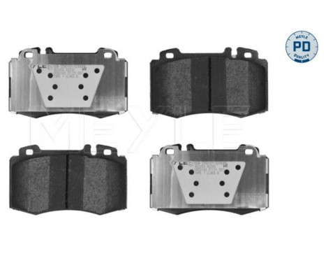 Brake Pad Set, disc brake MEYLE-PD Quality 025 237 4517/PD, Image 2