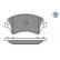Brake Pad Set, disc brake MEYLE-PD Quality 025 237 6617/PD, Thumbnail 2