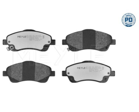 Brake Pad Set, disc brake MEYLE-PD Quality 025 237 6819/PD, Image 3