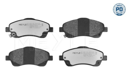 Brake Pad Set, disc brake MEYLE-PD Quality 025 237 6819/PD, Image 3