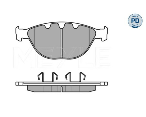 Brake Pad Set, disc brake MEYLE-PD Quality 025 237 9120/PD, Image 2