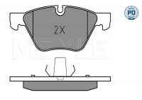 Brake Pad Set, disc brake MEYLE-PD Quality 025 237 9420/PD