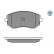 Brake Pad Set, disc brake MEYLE-PD Quality 025 238 6517/PD, Thumbnail 2