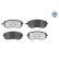 Brake Pad Set, disc brake MEYLE-PD Quality 025 238 6517/PD, Thumbnail 3