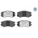 Brake Pad Set, disc brake MEYLE-PD Quality 025 238 9116/PD, Thumbnail 4