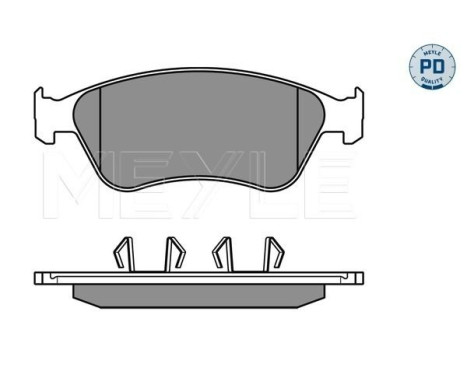 Brake Pad Set, disc brake MEYLE-PD Quality 025 238 9620/PD, Image 2