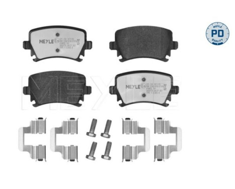 Brake Pad Set, disc brake MEYLE-PD Quality 025 239 1417/PD, Image 2