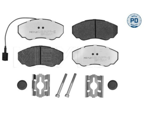 Brake Pad Set, disc brake MEYLE-PD Quality 025 239 1719/PD, Image 4