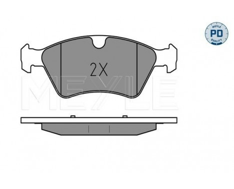 Brake Pad Set, disc brake MEYLE-PD Quality 025 239 2221/PD, Image 2