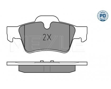 Brake Pad Set, disc brake MEYLE-PD Quality 025 239 2318/PD, Image 2