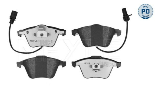 Brake Pad Set, disc brake MEYLE-PD Quality 025 239 5020/PD, Image 3