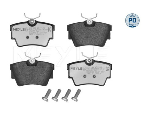 Brake Pad Set, disc brake MEYLE-PD Quality 025 239 8017/PD, Image 2