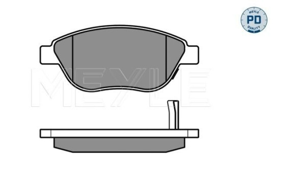 Brake Pad Set, disc brake MEYLE-PD Quality 025 239 8119/PD, Image 2