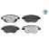 Brake Pad Set, disc brake MEYLE-PD Quality 025 239 8119/PD, Thumbnail 3