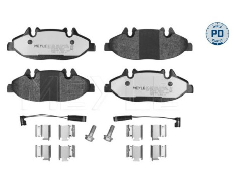 Brake Pad Set, disc brake MEYLE-PD Quality 025 240 0720/PD, Image 2