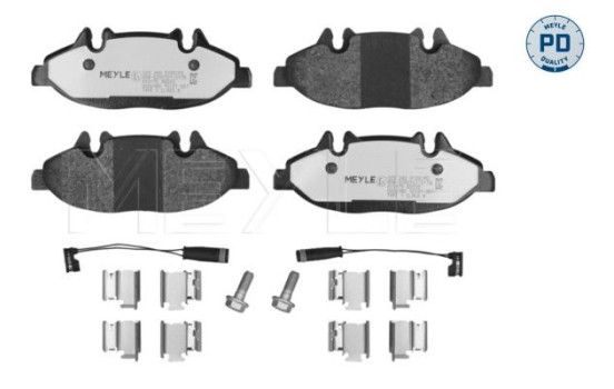 Brake Pad Set, disc brake MEYLE-PD Quality 025 240 0720/PD, Image 2