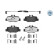 Brake Pad Set, disc brake MEYLE-PD Quality 025 240 0817/PD, Thumbnail 2