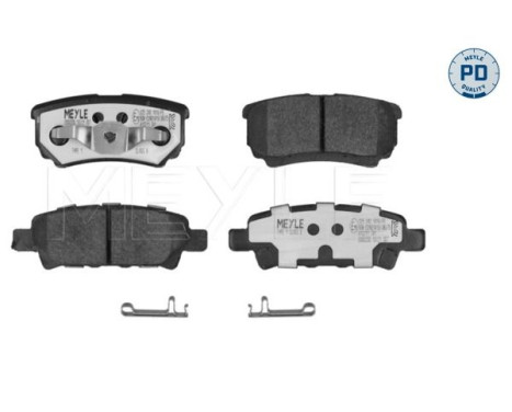 Brake Pad Set, disc brake MEYLE-PD Quality 025 240 1416/PD, Image 3