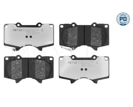 Brake Pad Set, disc brake MEYLE-PD Quality 025 240 2417/PD, Image 3