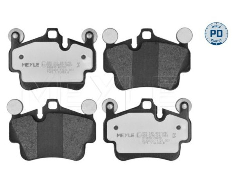 Brake Pad Set, disc brake MEYLE-PD Quality 025 240 4917/PD, Image 2