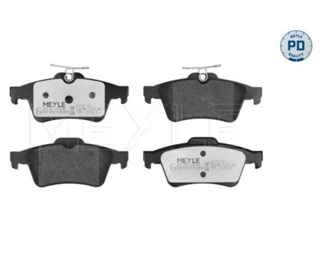 Brake Pad Set, disc brake MEYLE-PD Quality 025 241 3716/PD, Image 3